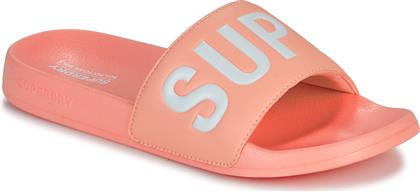 Superdry Slides σε Ροζ Χρώμα