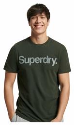 Superdry VINTAGE CL CLASSIC TEE Surplus Goods Ανδρικό T-shirt Κοντομάνικο Πράσινο από το Spartoo
