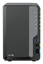 DiskStation DS224+ NAS Tower με 2 θέσεις για HDD/SSD και 2 θύρες Ethernet Synology από το e-shop