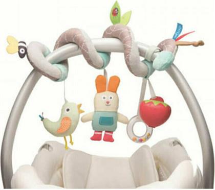 Taf Toys Σπιράλ Παιχνίδι Κούνιας και Καροτσιού Garden για Νεογέννητα από το Toyscenter