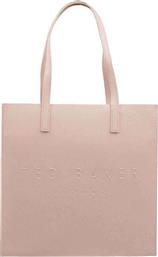 Ted Baker Soocon Icon Γυναικεία Τσάντα Shopper 'Ωμου Ροζ από το Brandbags