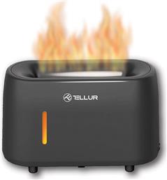 Tellur Συσκευή Αρωματοθεραπείας Flame Aroma με Τηλεχειριστήριο Μαύρη TLL441131 από το Designdrops
