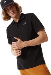 The North Face Ανδρικό T-shirt Polo Μαύρο
