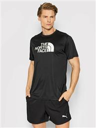 The North Face Men's Reaxion Easy Ανδρικό T-shirt Μαύρο Με Στάμπα
