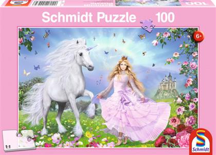 The Unicorn Princess 100pcs Schmidt Spiele