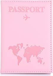 Θήκη Διαβατηρίου Brandbags Travel Collection World Map Ροζ