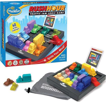 Think Fun Επιτραπέζιο Παιχνίδι Rush Hour για 1 Παίκτη 8+ Ετών από το Moustakas Toys
