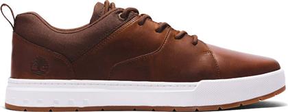 Timberland Maple Grove Oxford Ανδρικά Sneakers MD Brown Full Grain από το Altershops