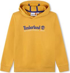 Timberland Παιδικό Φούτερ με Κουκούλα Κίτρινο