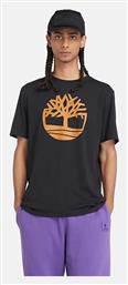Timberland River Ανδρικό T-shirt Κοντομάνικο Μαύρο