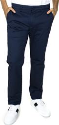 Tommy Hilfiger Ανδρικό Παντελόνι Chino σε Ίσια Γραμμή Navy Μπλε