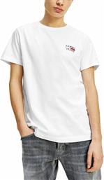 Tommy Hilfiger Ανδρικό T-shirt Λευκό Μονόχρωμο