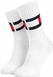 Tommy Hilfiger Flag Ανδρικές Κάλτσες Λευκές από το Epapoutsia