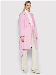 Tommy Hilfiger Γυναικείο Ροζ Παλτό με Ζώνη από το Modivo