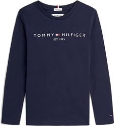 Tommy Hilfiger Παιδική Χειμερινή Μπλούζα Μακρυμάνικη Navy Μπλε