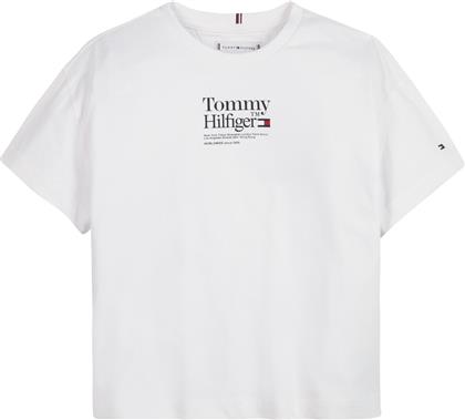Tommy Hilfiger Παιδικό T-shirt Λευκό από το Cosmos Sport