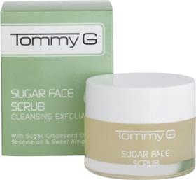 TommyG Sugar Face Scrub Cleansing Exfoliant 50ml από το Galerie De Beaute