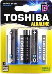 Toshiba Αλκαλικές Μπαταρίες D 1.5V 2τμχ από το e-shop