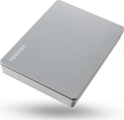 Toshiba Canvio Flex USB 3.2 Εξωτερικός HDD 1TB 2.5'' Ασημί