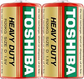 Toshiba Heavy Duty Μπαταρίες Zinc D 1.5V 2τμχ