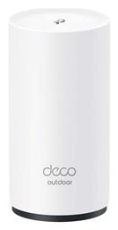 TP-LINK Deco X50-Outdoor v1 WiFi Mesh Network Access Point Wi‑Fi 6 Dual Band (2.4 & 5GHz) για Εξωτερική τοποθέτηση Λευκό - TP LINK