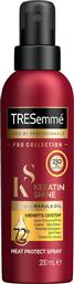 TRESemme Keratin Shine Spray Θερμοπροστασίας Μαλλιών 200ml από το Pharm24