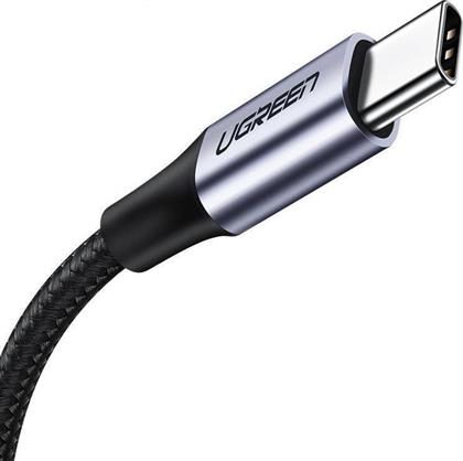 Ugreen Braided USB 2.0 Cable USB-C male - USB-A male Μαύρο 2m (60128) από το e-shop