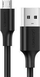 Ugreen US289 Regular USB 2.0 to micro USB Cable Μαύρο 1.5m (60137)