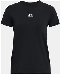Under Armour Γυναικείο T-shirt Μαύρο από το E-tennis