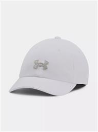 Under Armour Παιδικό Καπέλο Jockey Υφασμάτινο Λευκό από το MybrandShoes