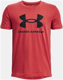Under Armour Παιδικό T-shirt Κόκκινο από το Cosmos Sport