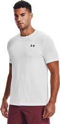 Under Armour Seamless Αθλητικό Ανδρικό T-shirt Λευκό με Λογότυπο