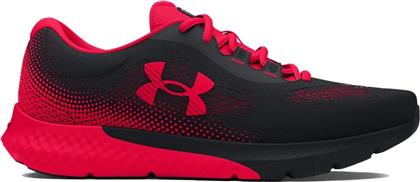 Under Armour Ua Charged Rogue 4 Ανδρικά Αθλητικά Παπούτσια Running Μαύρα από το E-tennis