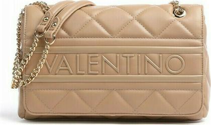 Valentino Bags Γυναικεία Flap Bag 'Ωμου σε Μπεζ χρώμα