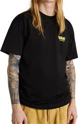 Vans Ανδρικό T-shirt Κοντομάνικο Μαύρο