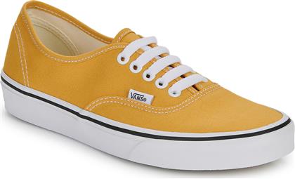 Vans Authentic Γυναικεία Sneakers Κίτρινα από το Modivo