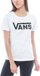 Vans Flying V Γυναικείο Αθλητικό T-shirt Λευκό από το Altershops
