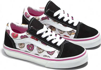 Vans Παιδικά Sneakers Old Skool Love Black / Pink