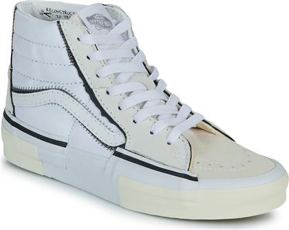 Vans Sk8-hi Reconstruct Sneakers Λευκά