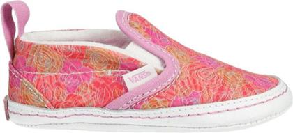 Vans Βρεφικά Sneakers Αγκαλιάς Ροζ Rose Camo Slip-on