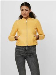 Vero Moda Γυναικείο Biker Jacket Yellow/Cornsilk