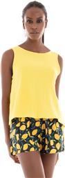 Vero Moda Αμάνικη Γυναικεία Μπλούζα Καλοκαιρινή Κίτρινη από το Plus4u