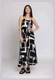 Vero Moda Γυναικείο Φόρεμα Vmeasy Joy 7/8 Strap Dress Wvn 10286748 10286748 Μαυρο