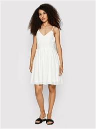 Vero Moda Honey Mini Καλοκαιρινό All Day Φόρεμα Λευκό