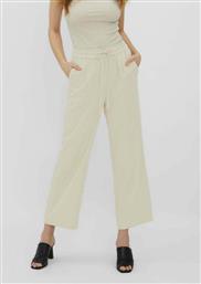 Vero Moda Jesmilo Γυναικεία Υφασμάτινη Παντελόνα με Λάστιχο σε Κανονική Εφαρμογή Silver Lining από το Plus4u