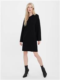 Vero Moda Midi Φόρεμα Πλεκτό Μαύρο από το Modivo