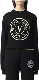 Versace Μακρυμάνικο Γυναικείο Πουλόβερ Μαύρο