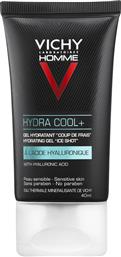 Vichy Homme Hydra Cool+ 48ωρο Ανδρικό Gel Προσώπου για Ενυδάτωση με Υαλουρονικό Οξύ 50ml από το Pharm24