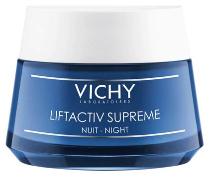 Liftactiv Supreme Αντιγηραντική & Συσφικτική Κρέμα Προσώπου Νυκτός 50ml Vichy από το Pharm24