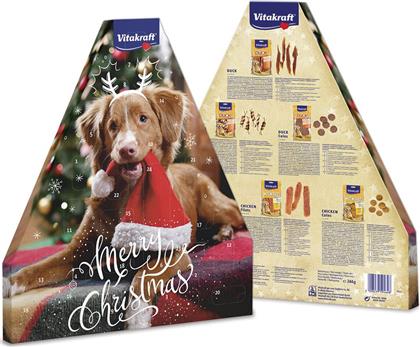 Vitakraft Χριστουγεννιάτικο Ημερολόγιο Λιχουδιές Σκύλου με Κοτόπουλο 240gr